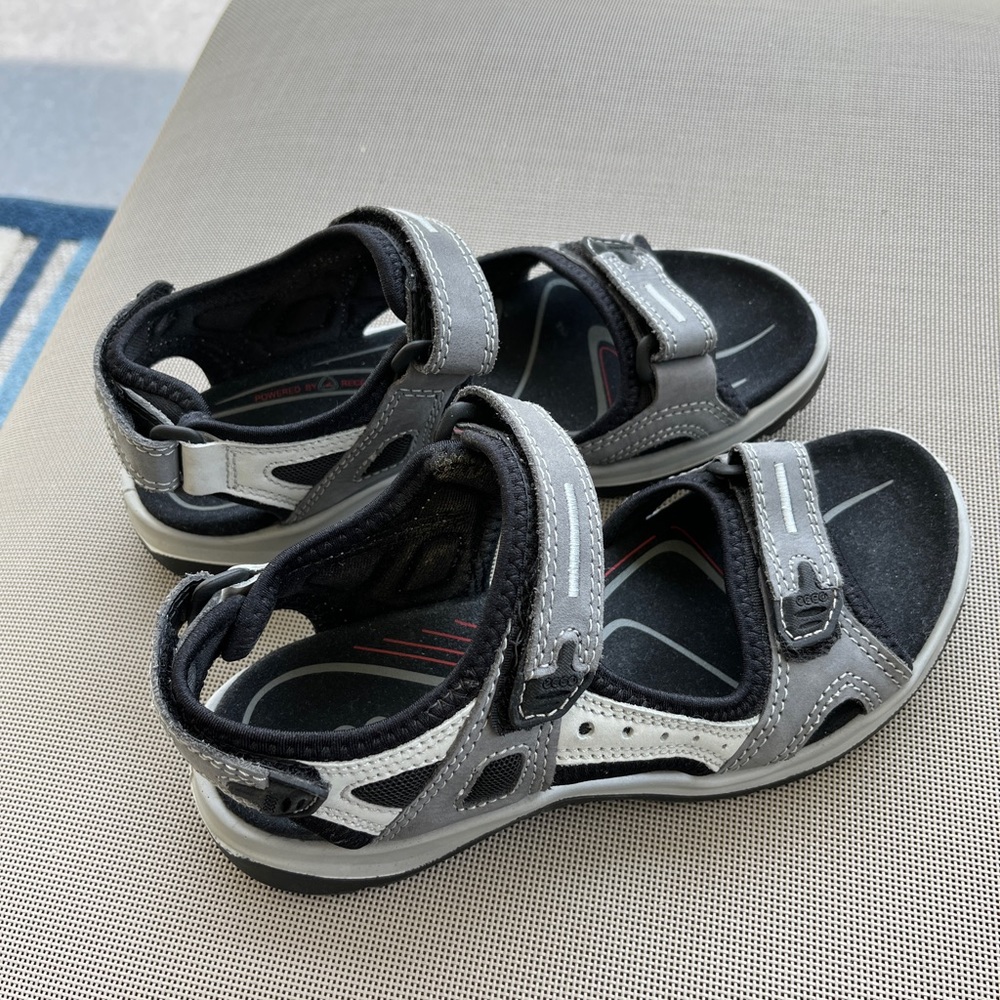 Ecco Yucatán Leather Sport Walking Hiking Sandals EU 36/ US 6